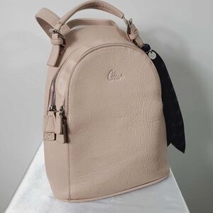 Celine Dion Light Pink Vegan/ Faux Leather Backpack